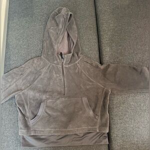 Fleece quarter zip, size small